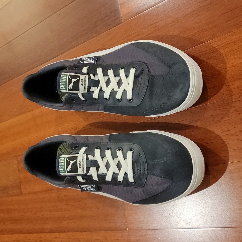 Puma TT Super, Navy/White, 13D